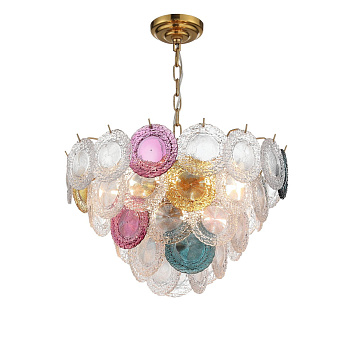 Люстра подвесная Золотистый/Разноцветный E14 11*40Вт SL420.203.11 ST LUCE
