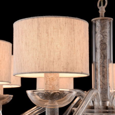 Люстра 8*E14 40Вт Серый IP20 Maryland ARM526PL-08GR Maytoni