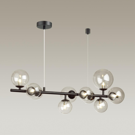 Люстра G9 10*40W TOVI черный/прозрачный ODEON LIGHT