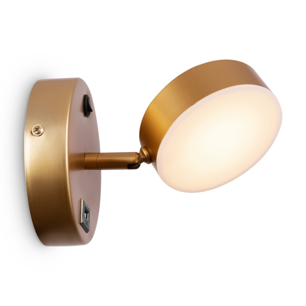 Спот LED 6Вт Матовое Золото IP20 Bit FR10010CW-L6MG Freya