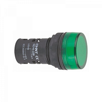 (СНЯТ) Индикатор ND16-22B/2 зеленый AC/DC220В (R) CHINT