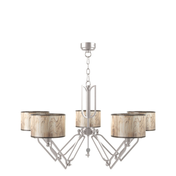 Люстра 5*E14 40Вт Никель IP20 Hightech 9 M1-05-SN-LMP-Y-6 Maytoni