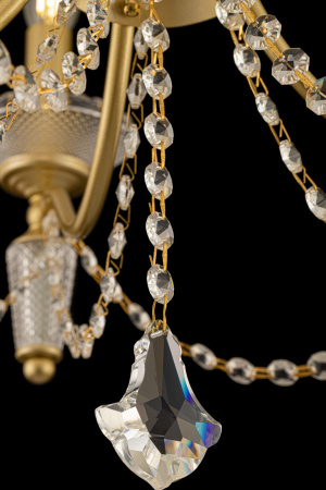 Люстра 7*E14 40Вт Золото IP20 Zoe FR2009PL-07G Freya