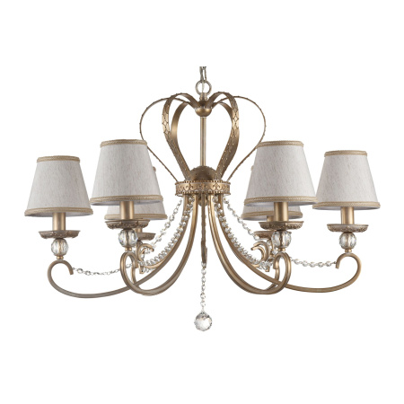 Люстра 6*E14 40Вт Золото IP20 Livorno RC144-PL-06-WG Maytoni