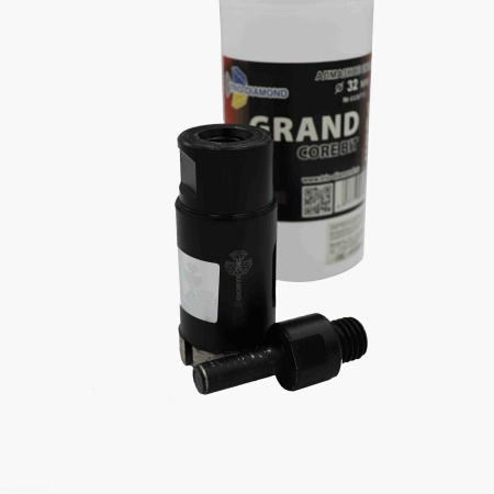 Коронка алмазная по керамограниту 32 мм Серебряная пайка GCB772 Trio-Diamond