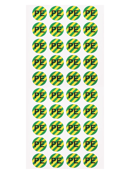 Символ "PE" d=20мм TDM