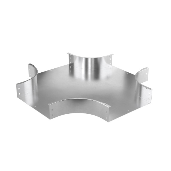 Ответвитель Х-образный 100х300, 0,8 мм, AISI 304 в комплекте с крепежными элементами и соединительными пластинами, необходимыми длямонтажа DKC