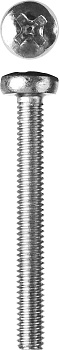Винт DIN 7985, M4 x 35 мм, 5 кг, кл. пр. 4.8, оцинкованный, ЗУБР Винт DIN 7985, M4 x 35 мм, 5 кг, кл. пр. 4.8, оцинкованный, ЗУБР