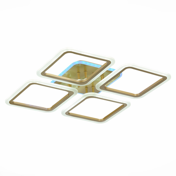 Светильник потолочный Золотистый/Белый LED 1*112Вт RGB 8Вт 3000-6000К SLE200422-04RGB EVOLED