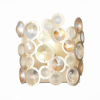 Бра Золотистый/Золотистый, Прозрачный E14 1*60Вт SL1172.201.01 ST LUCE