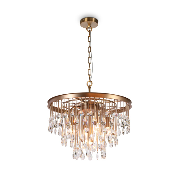 Подвесной светильник 5*E14 40Вт Золото IP20 Linn MOD091PL-05G Maytoni