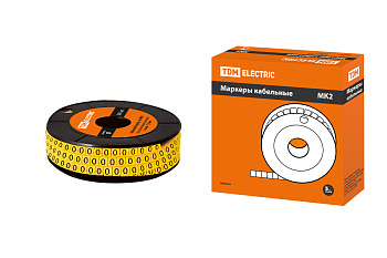 Маркер МК2 - 4мм символ "0" 500шт/ролл TDM