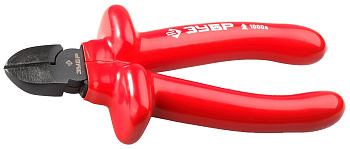 Бокорезы "ЭЛЕКТРИК" диэлектрические, высоковольтные до ~1000В, маслобензостойкая рукоятка, 160мм, Мастер 2214-5-16 ЗУБР