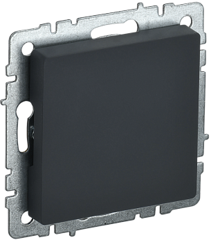 BRITE Заглушка с суппортом МЗ10-БрГ графит