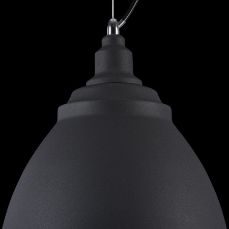 Подвесной светильник 1*E27 60Вт Черный IP20 Bellevue P534PL-01B Maytoni