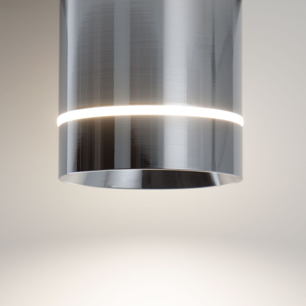 Накладной акцентный светодиодный светильник 12Вт 4200К хром IP20 (a037522) Elektrostandard