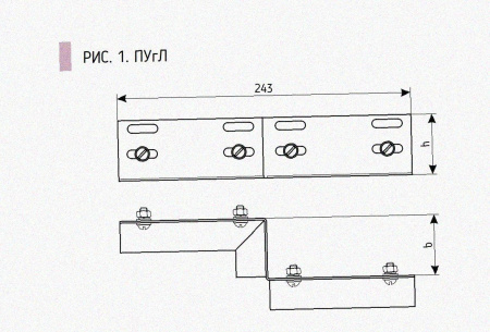 Соединитель-переходник ПУгП100х150 УТ1,5, оцинкованный лист S1,5