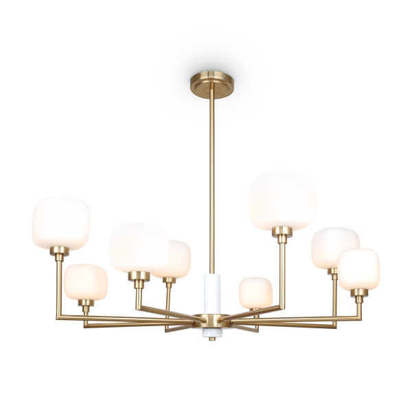 Потолочный светильник 8*G9 40Вт Латунь IP20 Tender FR5373CL-08BS Freya