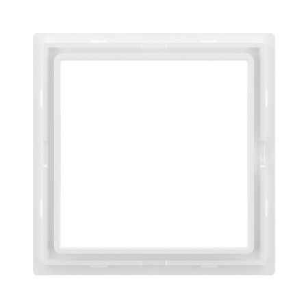 Декоративная вставка для металлических рамок "Avanti", белая, 1 пост (2 мод.) DKC