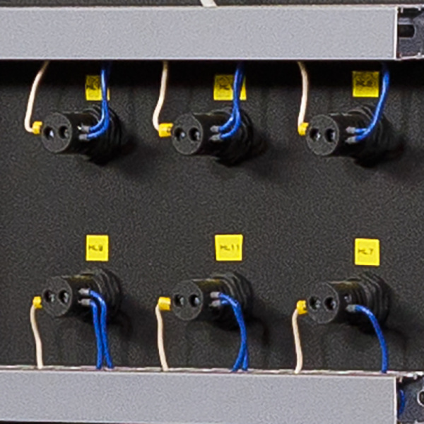 Индикатор ND16-22B/2 белый AC/DC380В (R) CHINT