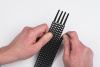 Хомут гибкий (20 шт) белый FlexSTRAP EKF