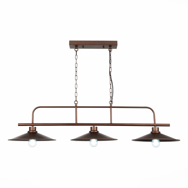 Люстра подвесная Кофейный/Кофейный E27 3*60Вт SL265.403.03 ST LUCE