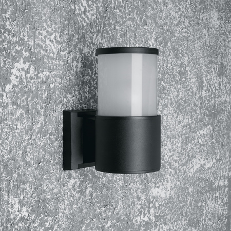 Светильник садово-парковый Feron DH0904,на стену вверх, E27 230V, черный