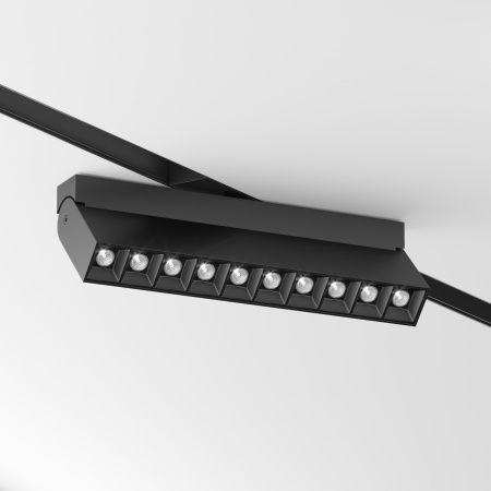 Трековый светильник LED 20Вт Черный IP20 Magnetic track system Gravity TR077-2-20W4K-B Technical Maytoni