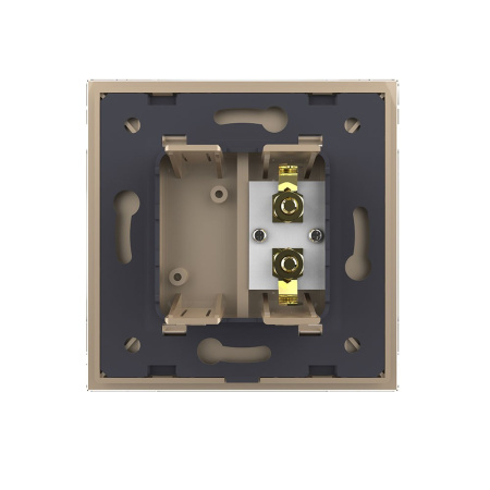 Розетка акустическая SOUND Золотая Livolo