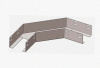 Лоток угловой перфорированный КГ 100х80-90 УТ1,5 поворот на 90, оцинкованный лист S1,0