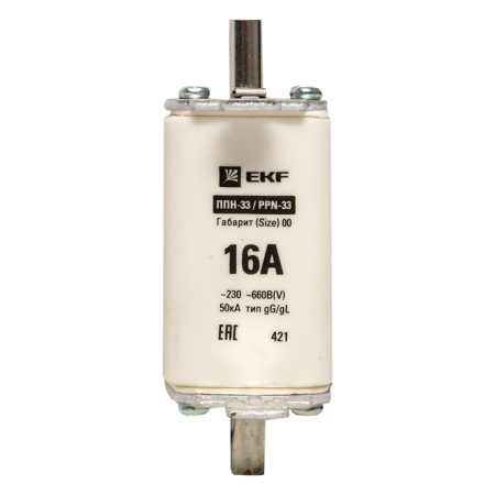 Плавкая вставка ППН-33 160/ 6А габарит 00 PROxima EKF