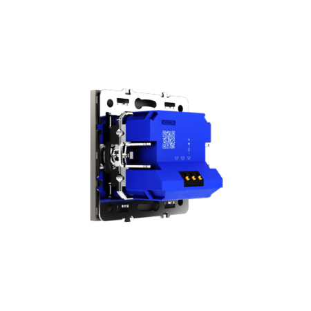 Светорегулятор встраиваемый Voltum S70 поворотно-нажимной 600 Вт, (кашемир)