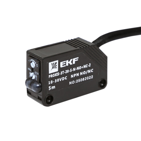 Оптический бесконтактный датчик PROXIS-3T-20-5-N-NO+NC-2 EKF