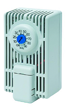 Гигростат с регулируемым диапазоном влажности 10…90%, переключающий контакт DKC