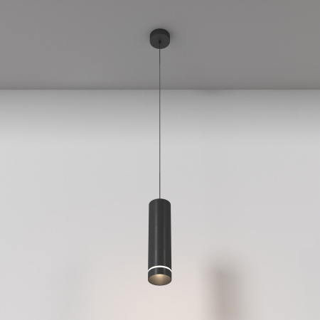 Подвесной светильник LED 12Вт Черный IP20 Pendant P085PL-12W4K-B Technical Maytoni