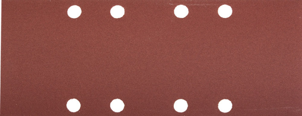 Лист шлифовальный "Мастер", 8 отверстий, для ПШМ на зажимах, Р180, 93х230мм, 5шт ЗУБР