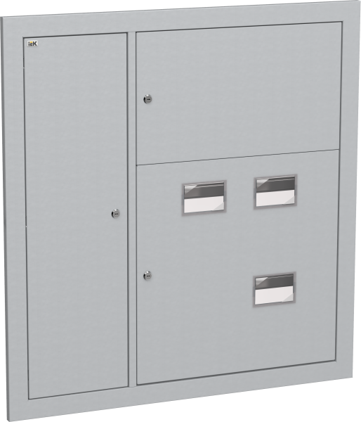 Корпус металлический ЩЭ-3-Э 36 IP31 (слаботочный отсек слева) LIGHT IEK