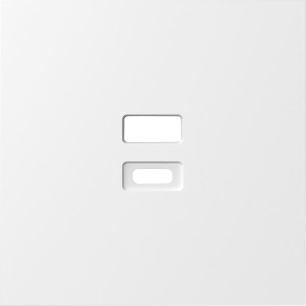 Donel S08 матовый белый накладка для розеток USB, серия DB