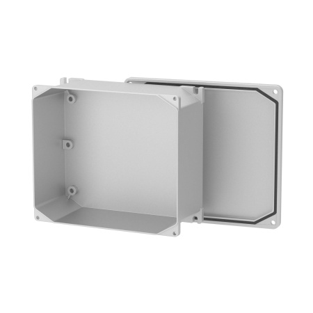 Коробка ответвительная алюминиевая окрашенная, IP66/IP67, RAL9006, 178х155х74мм DKC