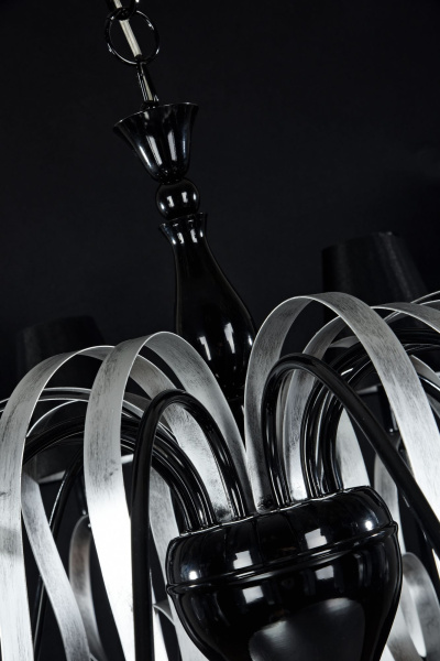 Люстра 12*E14 40Вт Черный и Хром IP20 Intreccio ARM010-12-R Maytoni