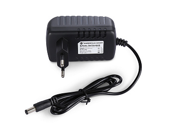 Блок питания (адаптер) для светодиодной ленты с вилкой 12V 24W 2A IP20 100-240V 80*50*70 GS8510 Ambrella Light