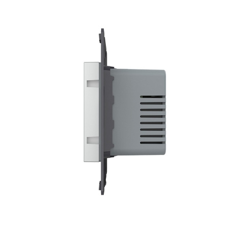 Терморегулятор пола 16А, сенсорное упр., датчик воздуха, твердотельное реле, Серый (мех.) Livolo