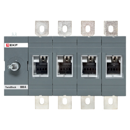 Рубильник 800A 4П без рукоятки управления TwinBlock EKF