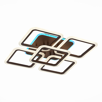 Светильник потолочный Кофейный/Белый LED 1*140Вт RGB 10Вт 3000-6000К SLE200472-05RGB EVOLED