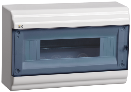 Корпус пластиковый ЩРН-П-12 модулей навесной белый IP41 PRIME IEK
