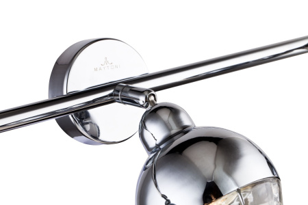 Светильник спот 3*GU10 50Вт Хром IP20 Facets SP006-CW-03-N Maytoni