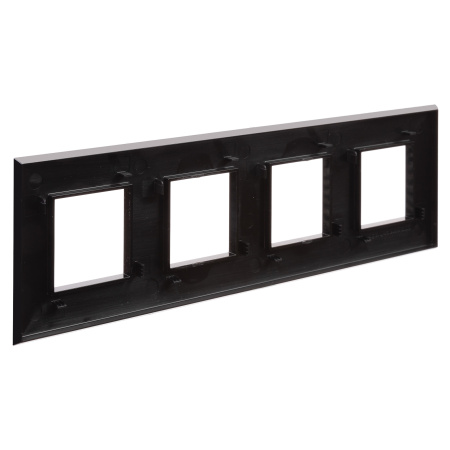 Рамка "Avanti", "Черный квадрат", 4 поста (8 мод.) DKC