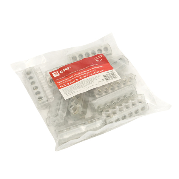 Клеммник для сетей уличного освещения KE10,3 Al 6x10-35 мм / Cu 1,5-25 мм PROxima EKF