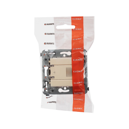 Звонок в стену, "Avanti", "Ванильная дымка" DKC