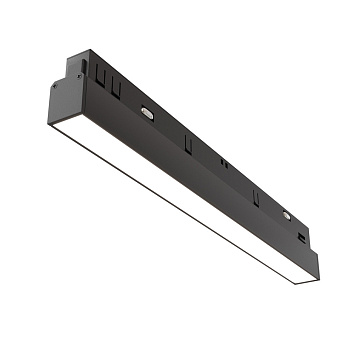 Трековый светильник LED 12Вт Черный IP20 Magnetic track system Exility TR030-4-12W3K-WW-DS-B Technical Maytoni